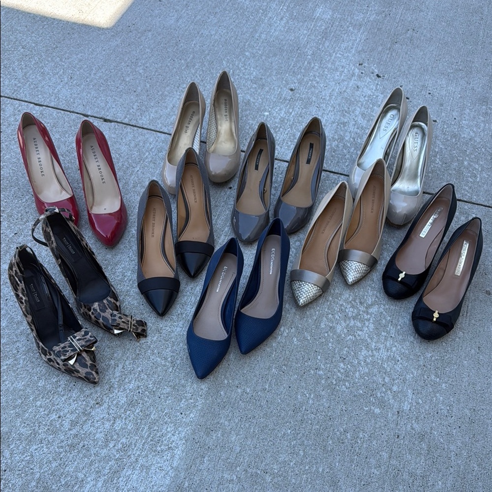 Women's Assorted Heels, Pumps Lot